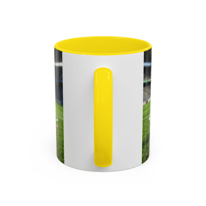 Soccer Kittens Accent Coffee Mug — Cute Cat Soccer Players 11/15oz