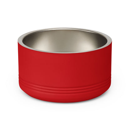 Cute Standing Kitten Stainless Steel Pet Bowl  18oz