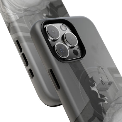 Phone Case “Why Is It Always at 2 AM?” Cat Photo Tough Magnetic Case