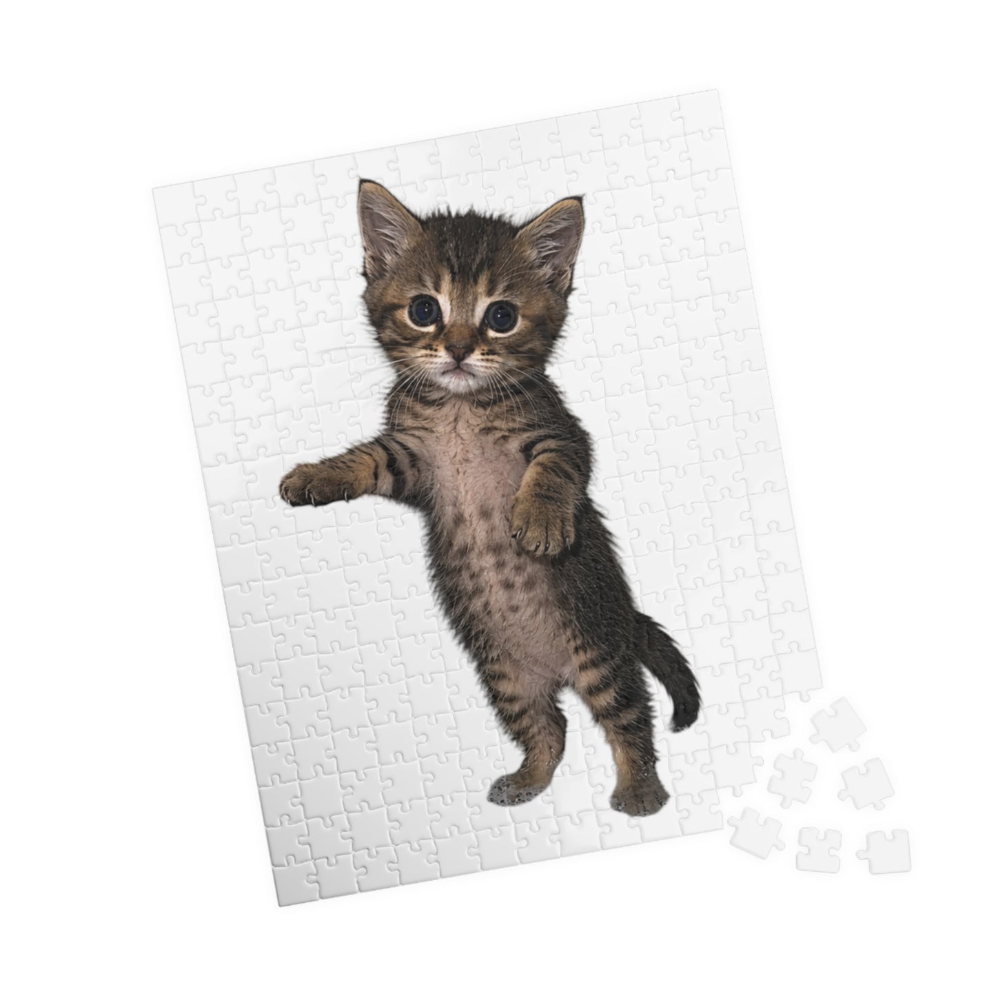 Cute Standing Kitten Puzzle