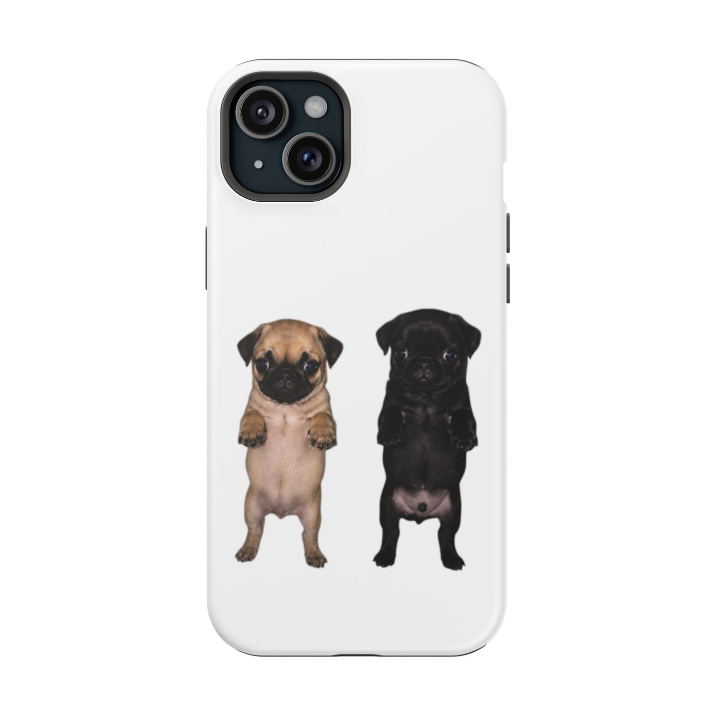 Pug Duo Magnetic Impact-Resistant Phone Case