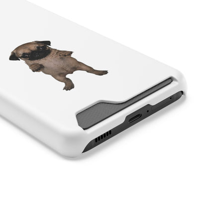 Pug Puppy Card-Holder Phone Case