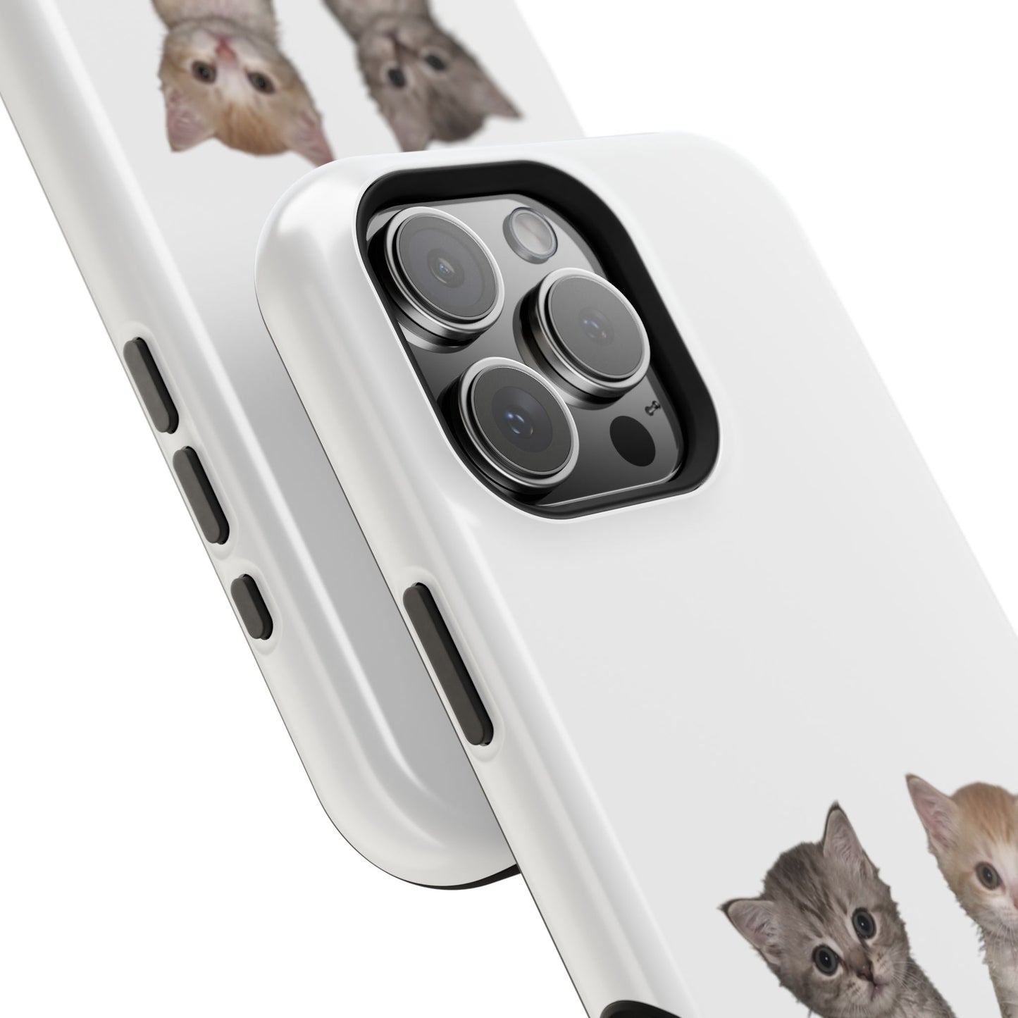 Duo Cute Kitten  Magnetic Impact-Resistant Phone Case