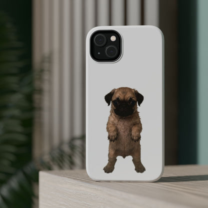 Pug Puppy Magnetic Impact-Resistant Phone Case
