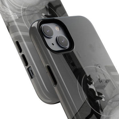Phone Case “Why Is It Always at 2 AM?” Cat Photo Tough Magnetic Case