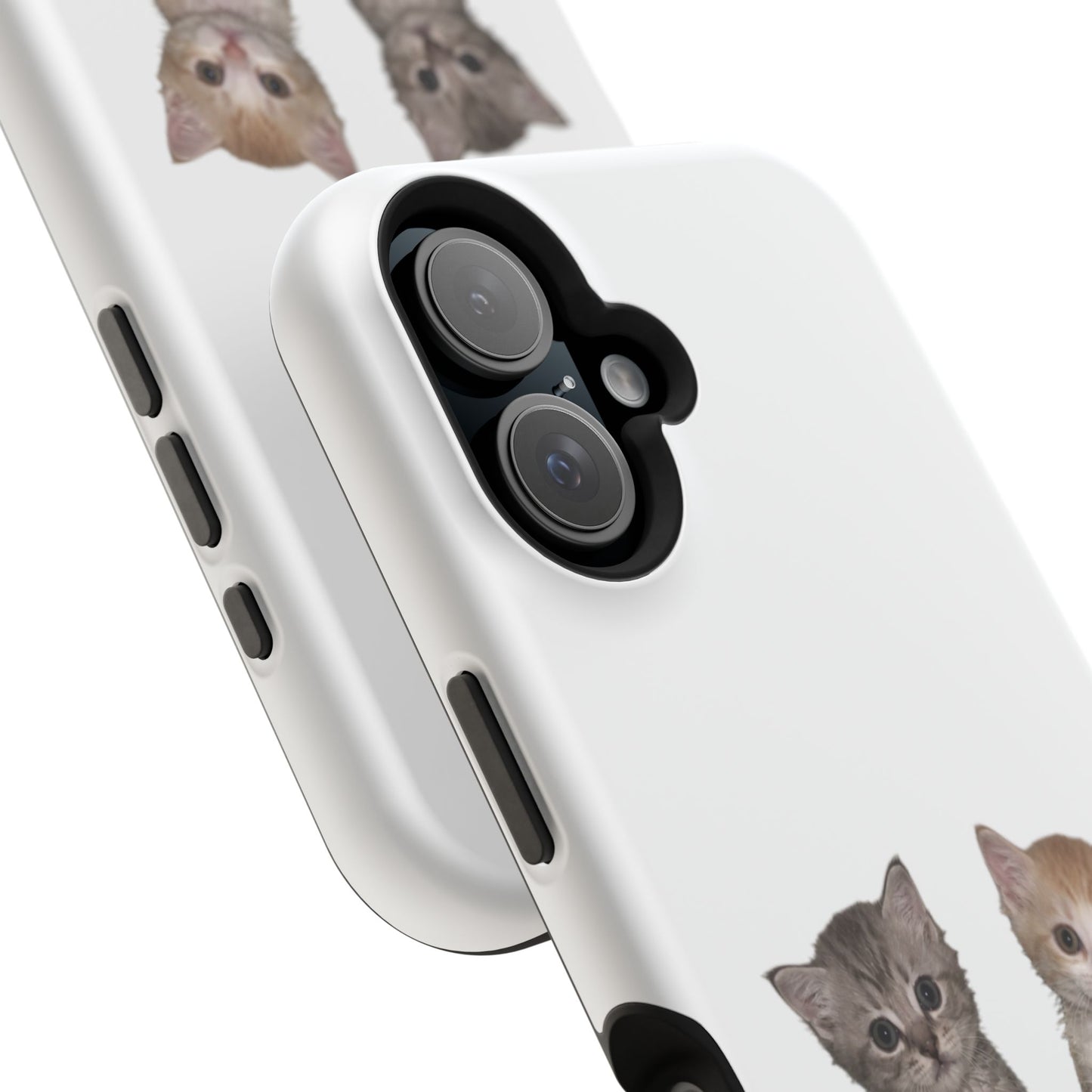 Duo Cute Kitten  Magnetic Impact-Resistant Phone Case