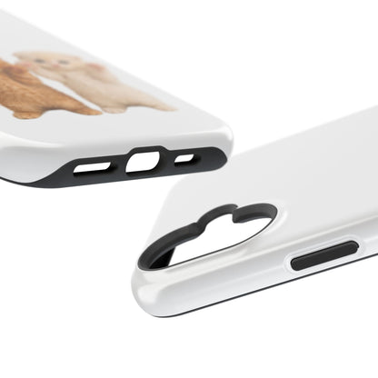 Cute Raising Paws Kittens Magnetic Impact-Resistant  Phone Case
