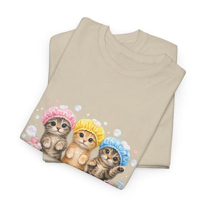 Cute Kittens Bath Time T-Shirt