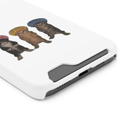 Cute Kittens with Hats Phone Case