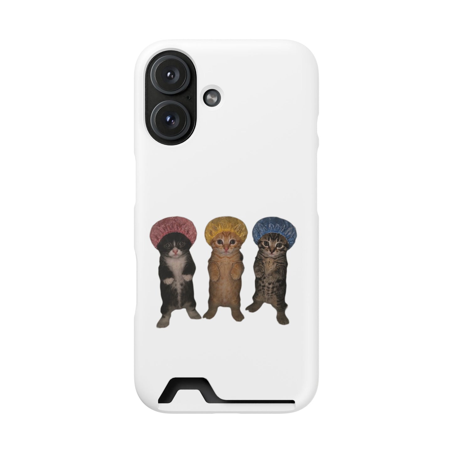 Cute Kittens with Hats Phone Case