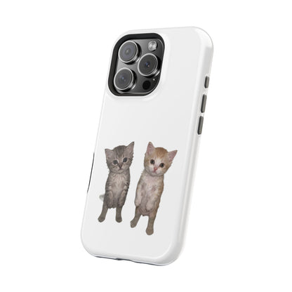 Duo Cute Kitten  Magnetic Impact-Resistant Phone Case