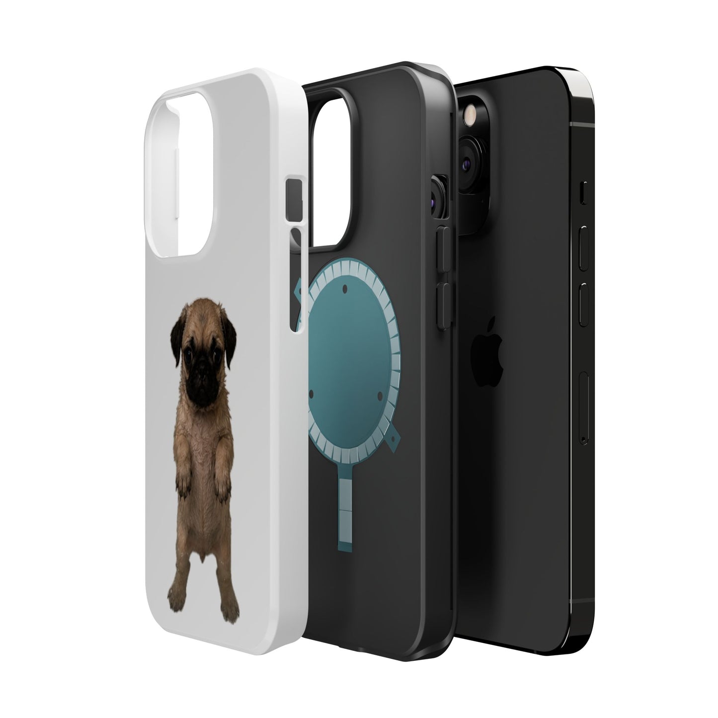 Pug Puppy Magnetic Impact-Resistant Phone Case