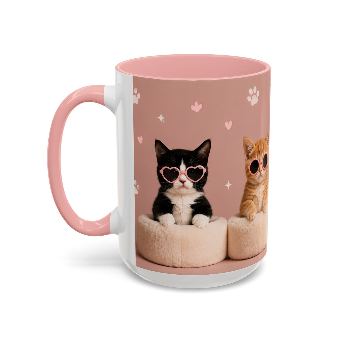 Cute Cat Lovers Coffee Mug - 11 & 15oz - Perfect Gift for Pet Owners