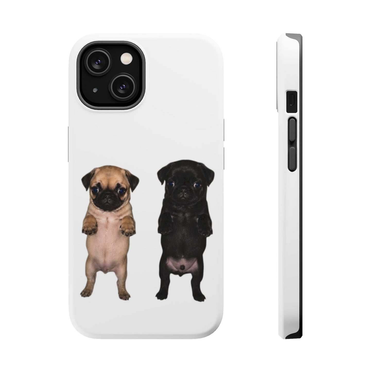 Pug Duo Magnetic Impact-Resistant Phone Case