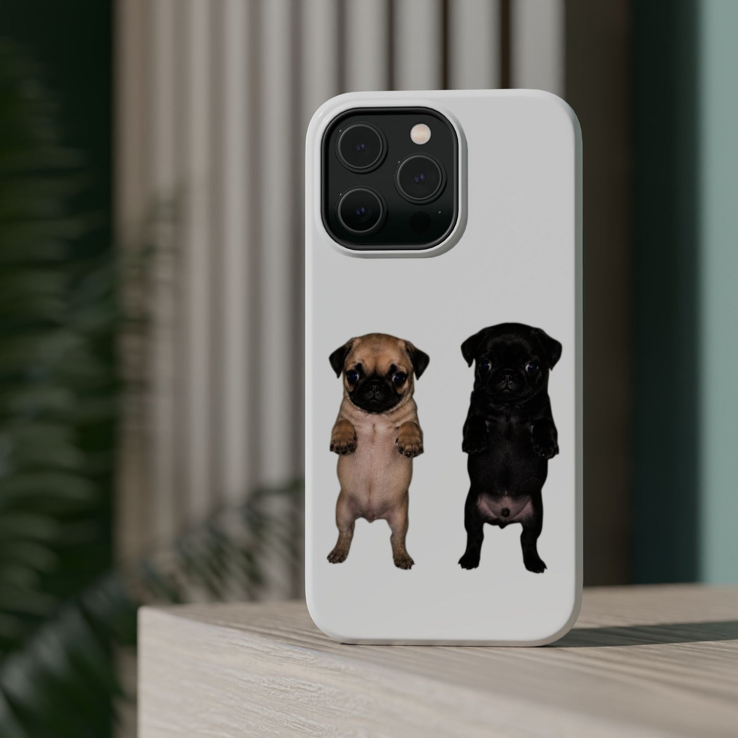 Pug Duo Magnetic Impact-Resistant Phone Case