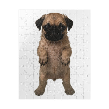 Cute Standing Pug  Puppy  Puzzle