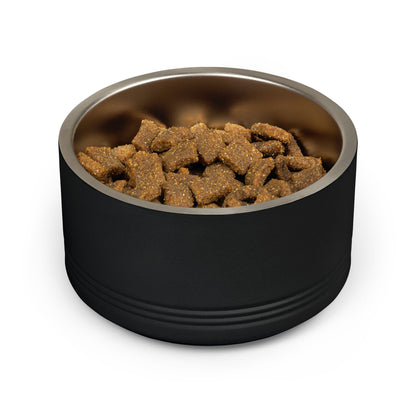 Cute Cat Kitten Pair 18oz Stainless Pet Bowl