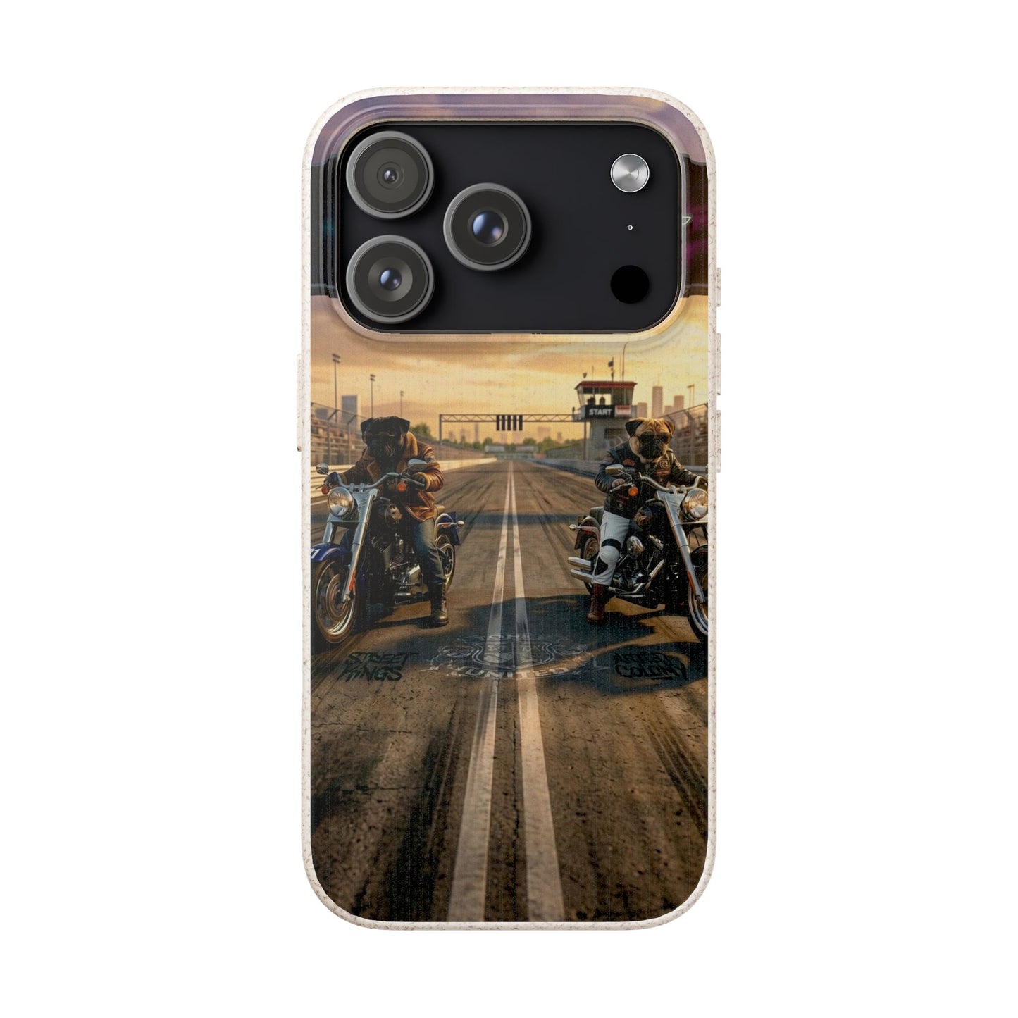 Motorcycle Road Trip Biodegradable Phone Case