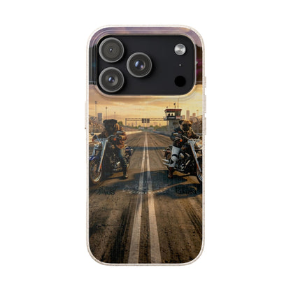 Motorcycle Road Trip Biodegradable Phone Case