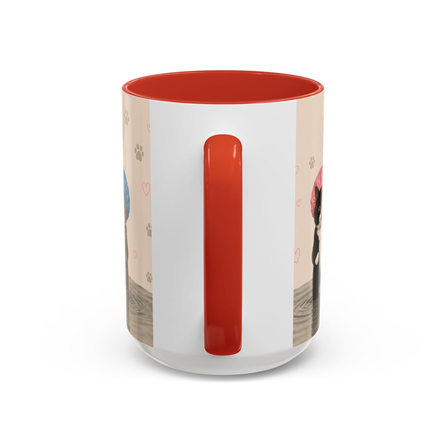 Cute Kittens in Shower Caps Accent Coffee Mug – 11/15oz