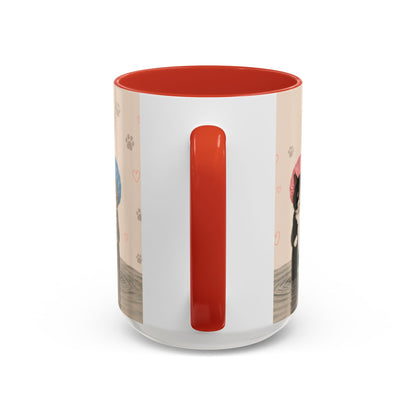 Cute Kittens in Shower Caps Accent Coffee Mug – 11/15oz