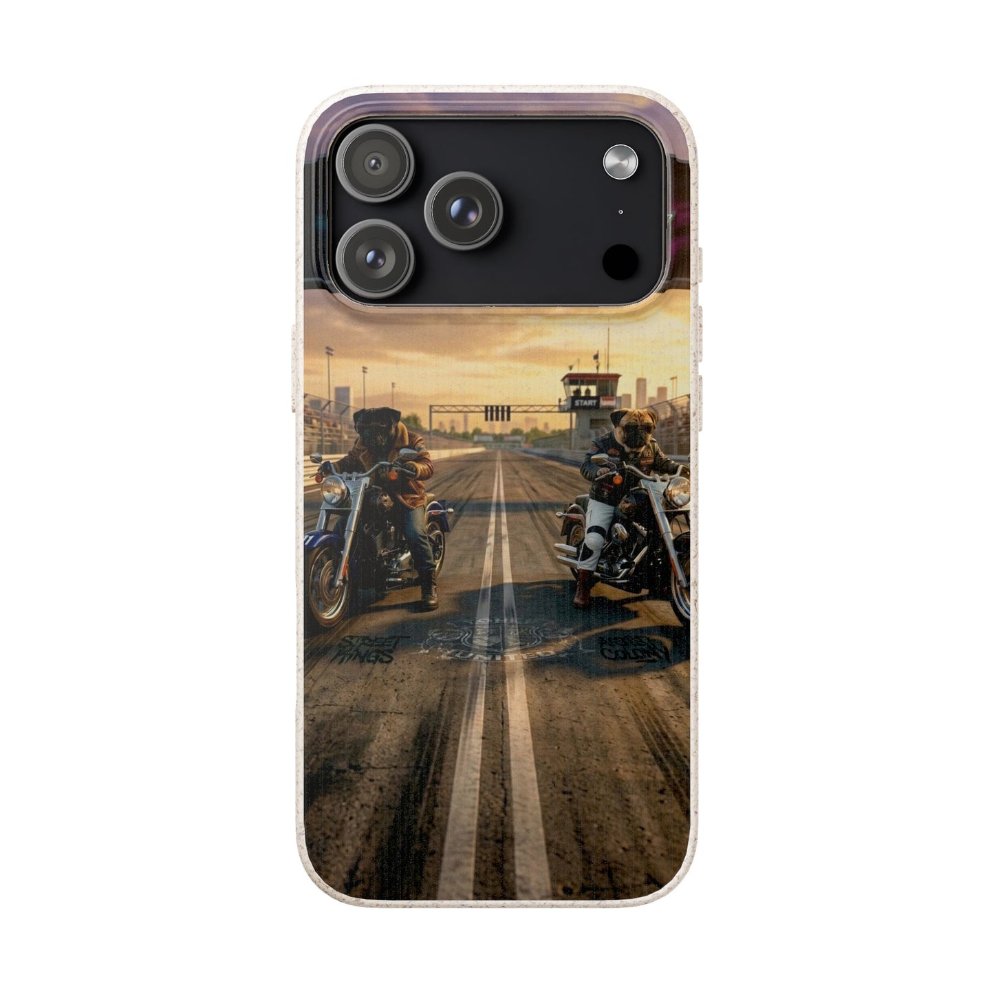 Motorcycle Road Trip Biodegradable Phone Case