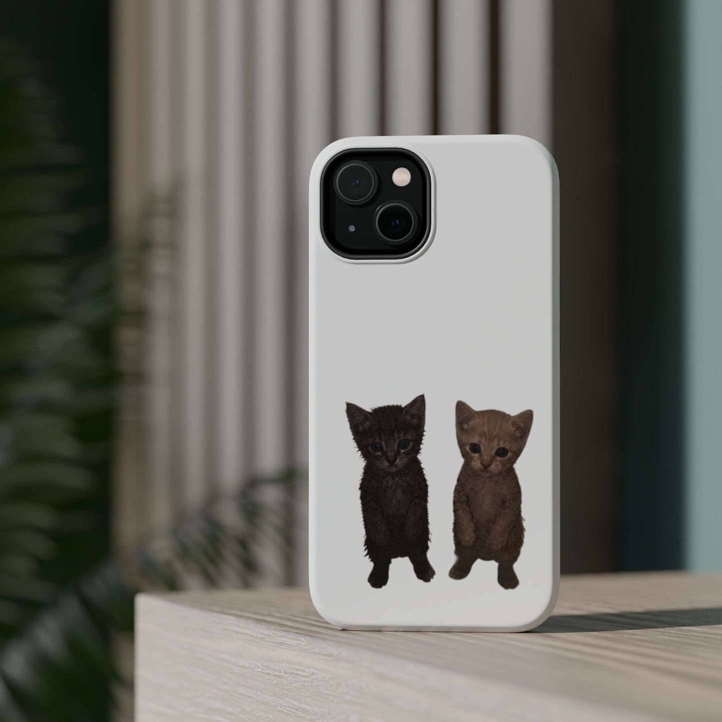 Cute Kittens Magnetic Impact-Resistant Phone Case
