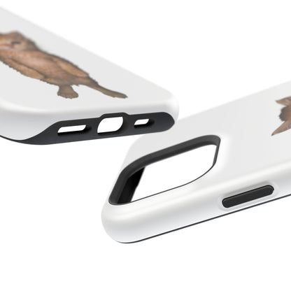 Cute Standing Kitten Magnetic Impact-Resistant Phone Case