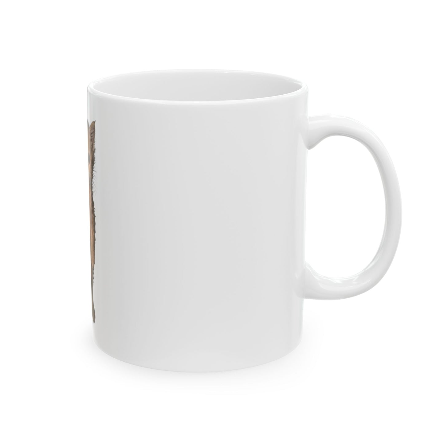 Cute Standing Kitten Ceramic Mug  (11oz/15oz)