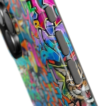 Puppy Squad Graffiti Phone Case — Impact-Resistant Protective Case
