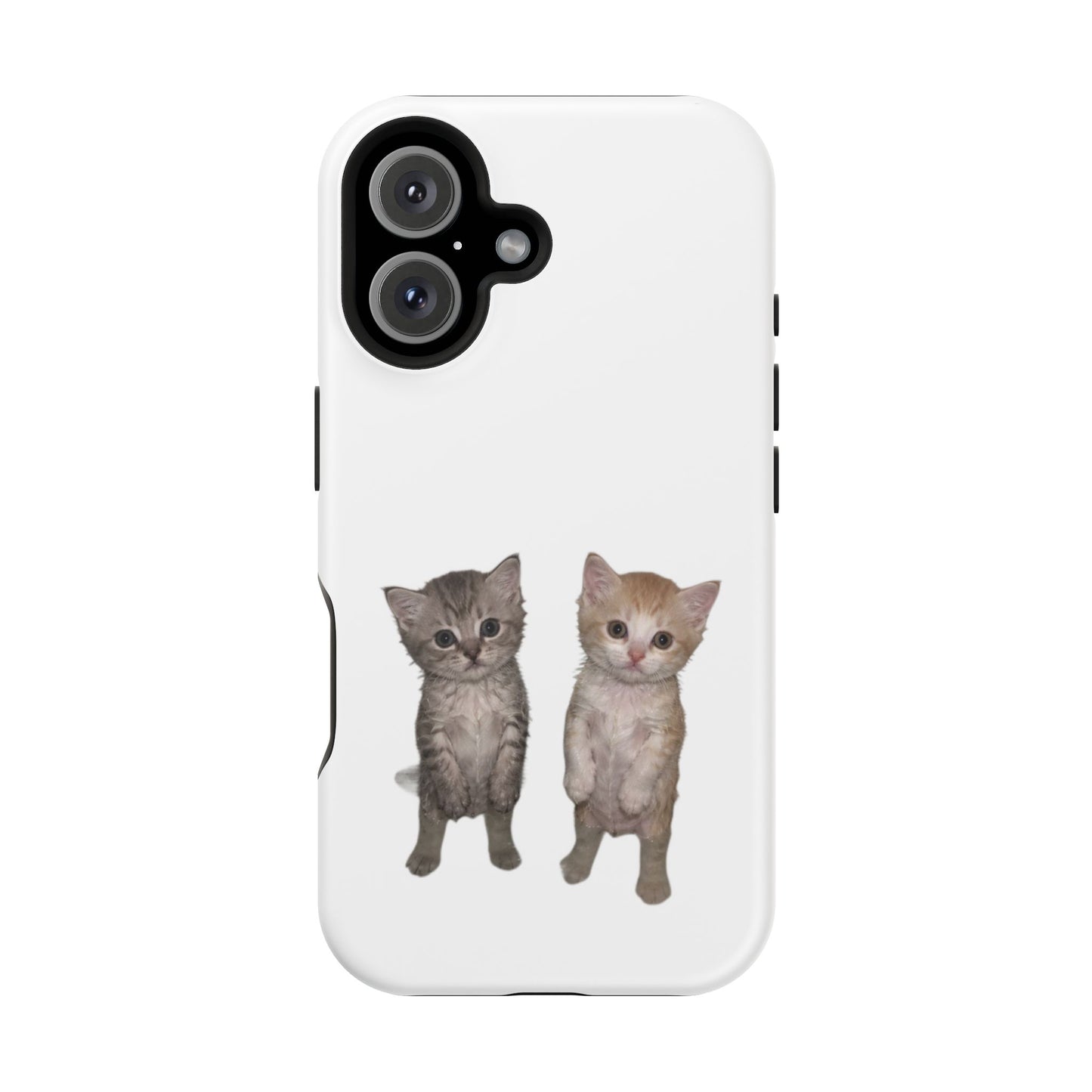 Duo Cute Kitten  Magnetic Impact-Resistant Phone Case