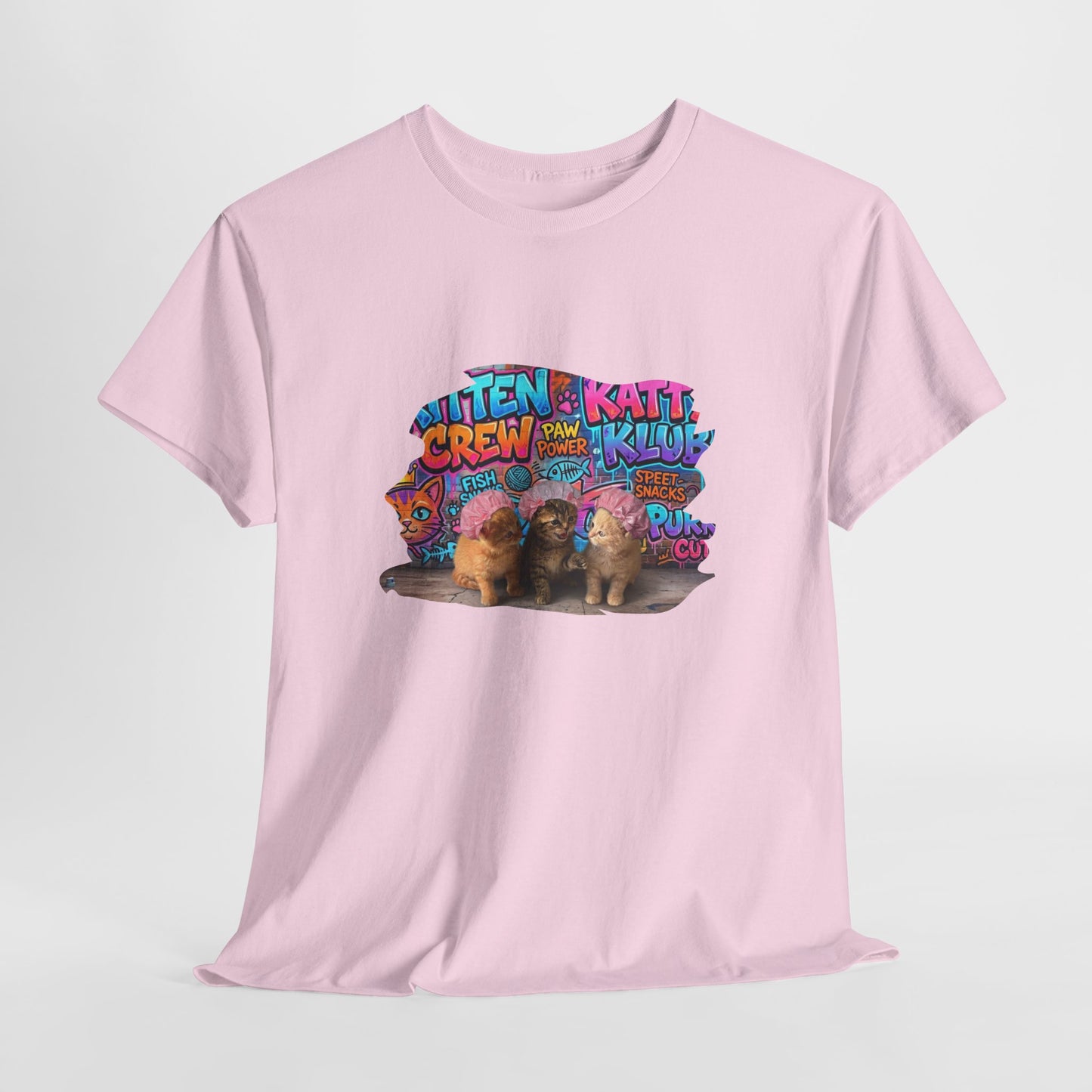 Kitten Crew Graphic Tee — Cute Kittens Cat Lover Shirt