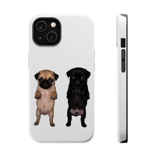 Pug Duo Magnetic Impact-Resistant Phone Case