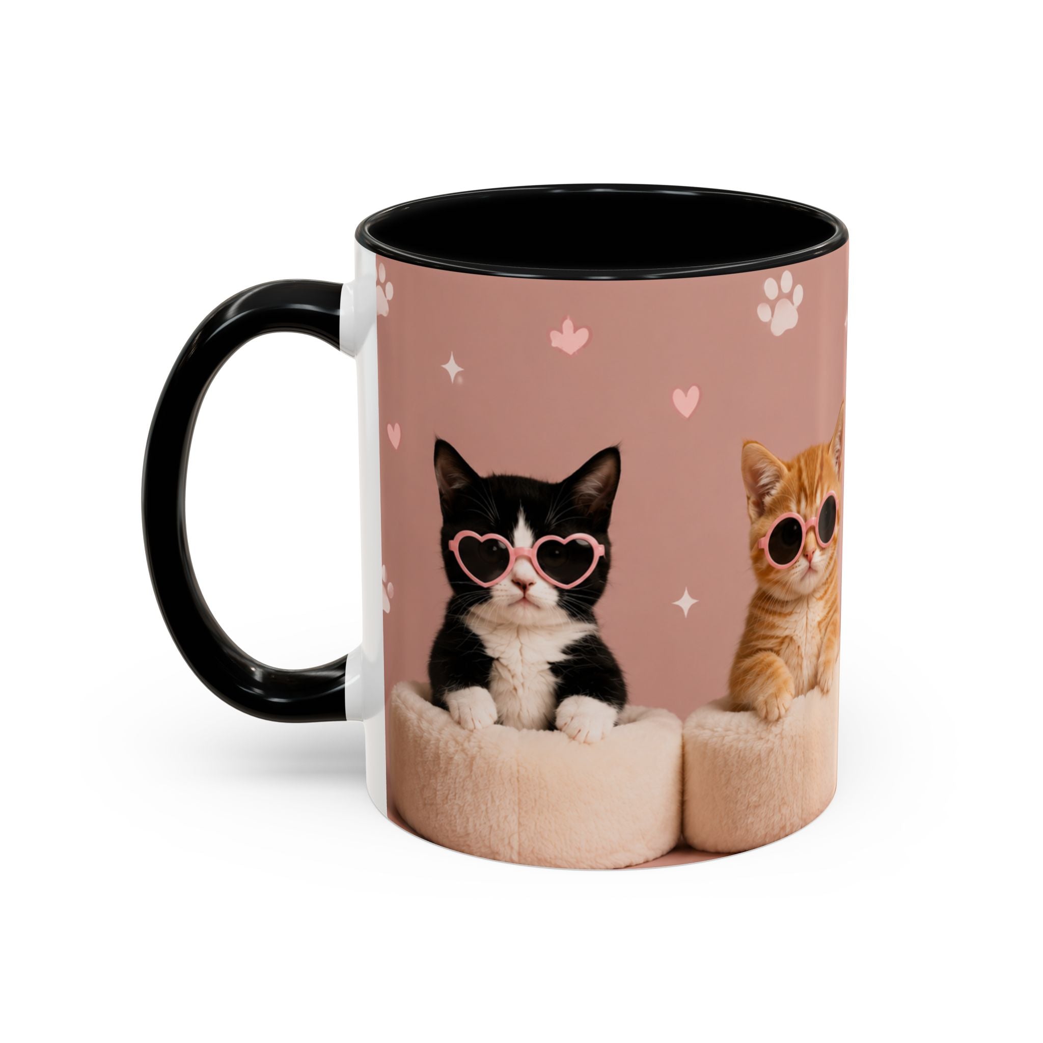 Cute Cat Lovers Coffee Mug - 11 & 15oz - Perfect Gift for Pet Owners