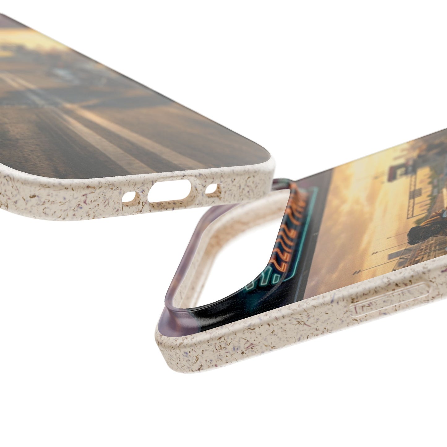 Motorcycle Road Trip Biodegradable Phone Case