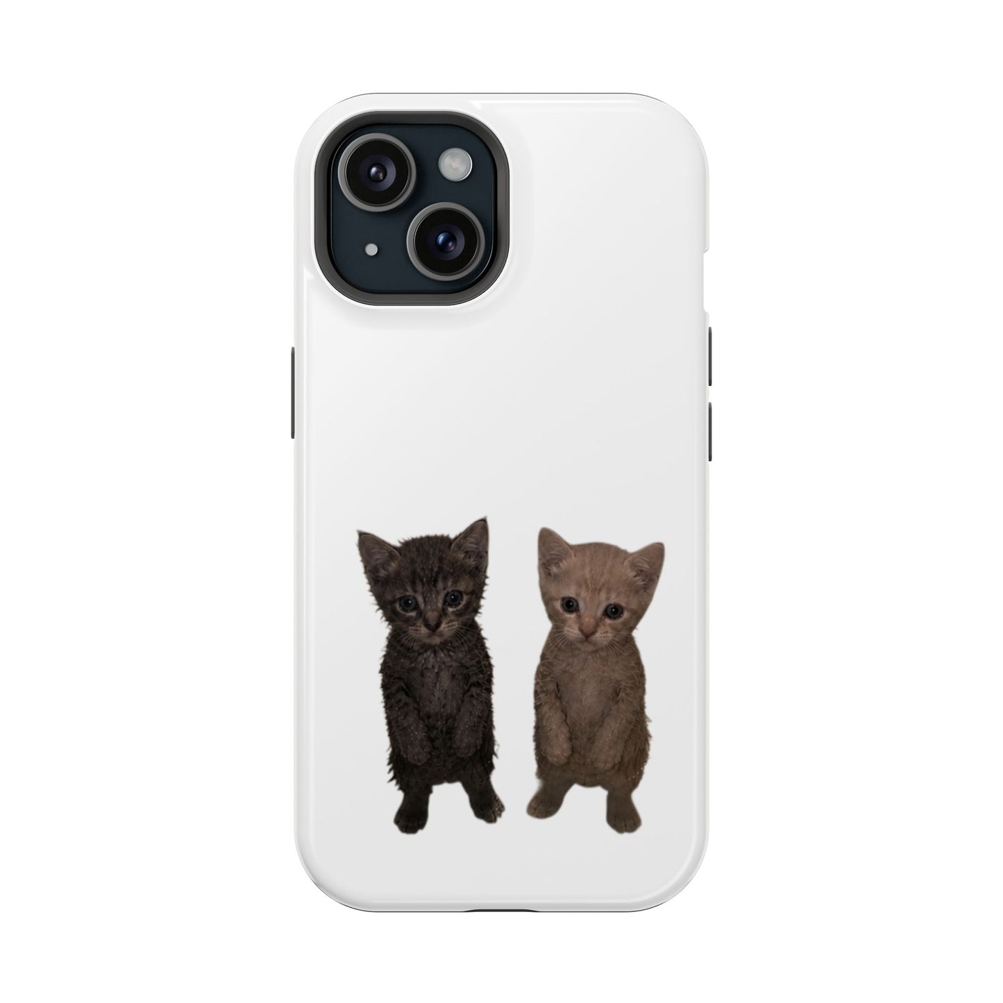 Cute Kittens Magnetic Impact-Resistant Phone Case