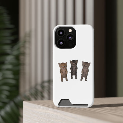 Cute Trio Kittens Phone Case