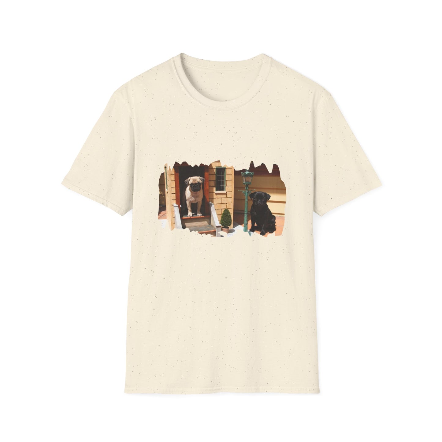 Biscuit & Nugget T‑Shirt — Cute Pet Photo Tee for Dog Lovers