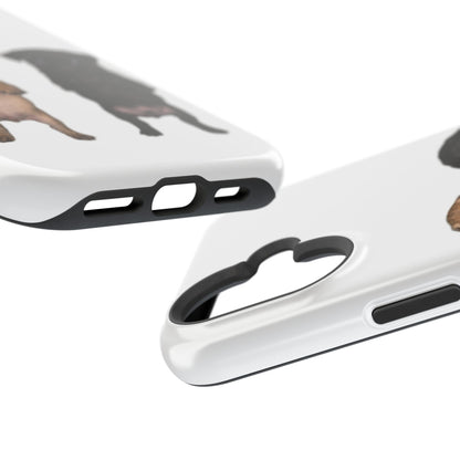Pug Duo Magnetic Impact-Resistant Phone Case