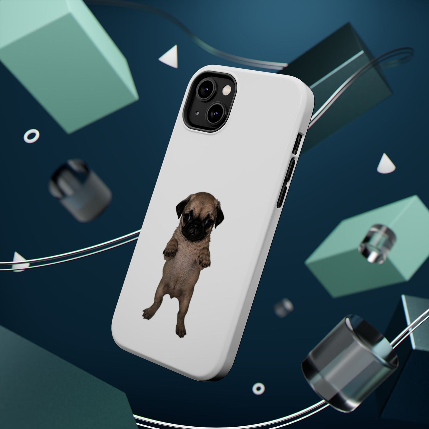 Pug Puppy Magnetic Impact-Resistant Phone Case