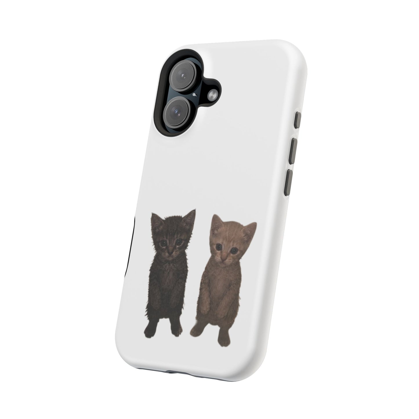 Cute Kittens Magnetic Impact-Resistant Phone Case