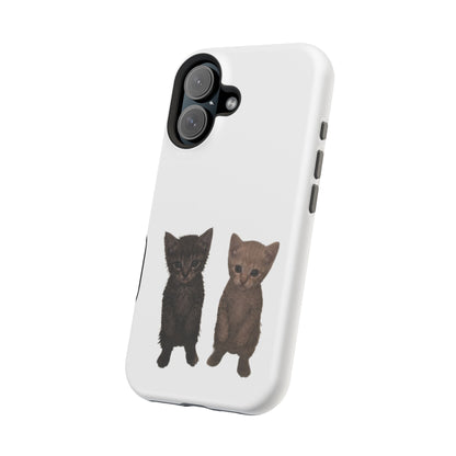 Cute Kittens Magnetic Impact-Resistant Phone Case