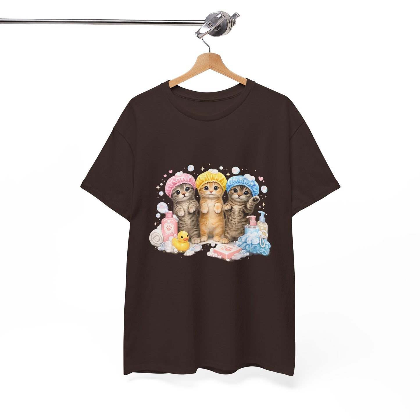 Cute Kittens Bath Time T-Shirt