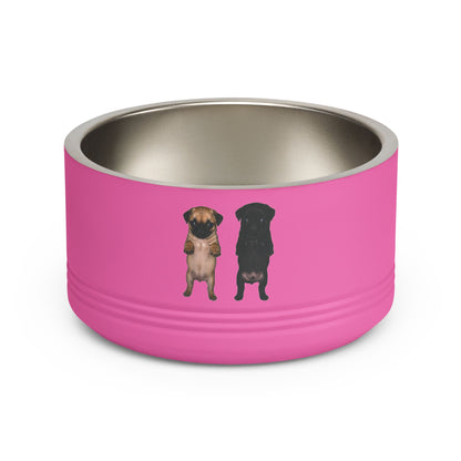 Cute Standing Puppy Dog Pet Bowl — Stainless 18oz Bowl