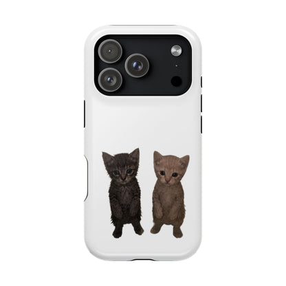 Cute Kittens Magnetic Impact-Resistant Phone Case