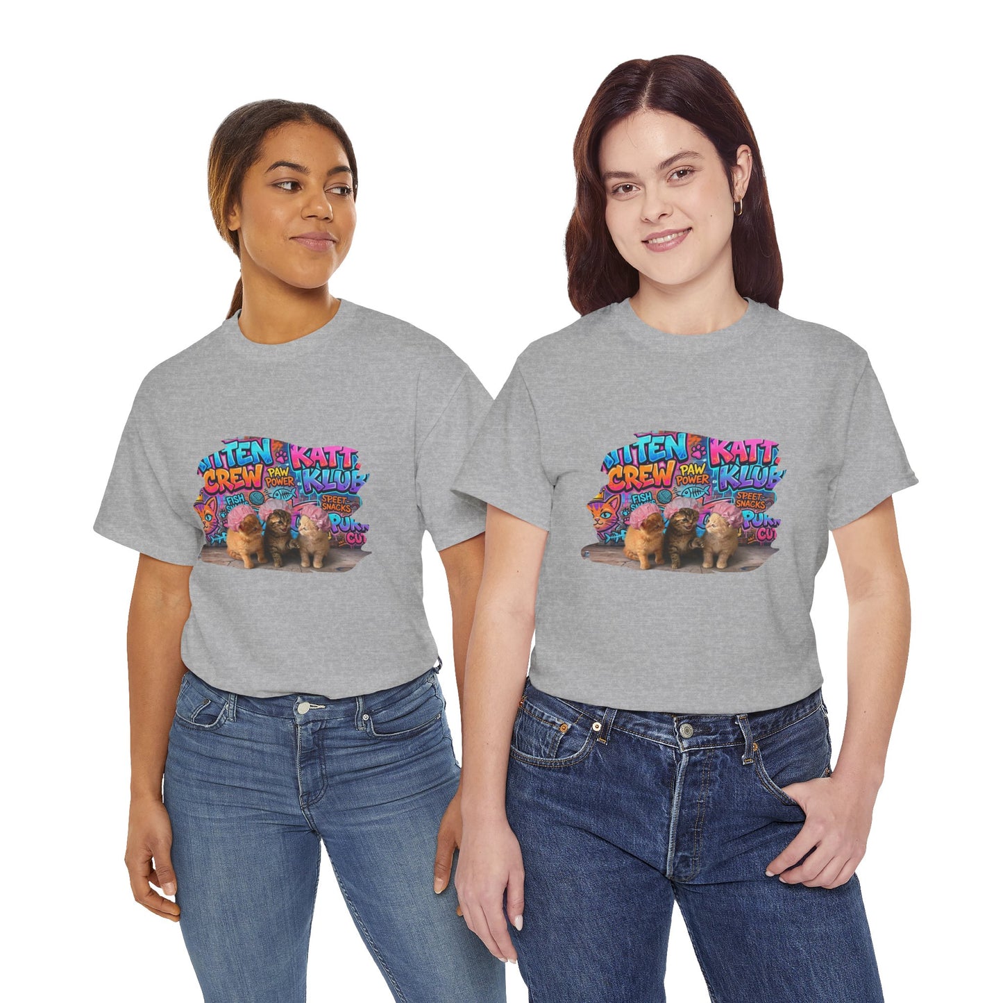 Kitten Crew Graphic Tee — Cute Kittens Cat Lover Shirt