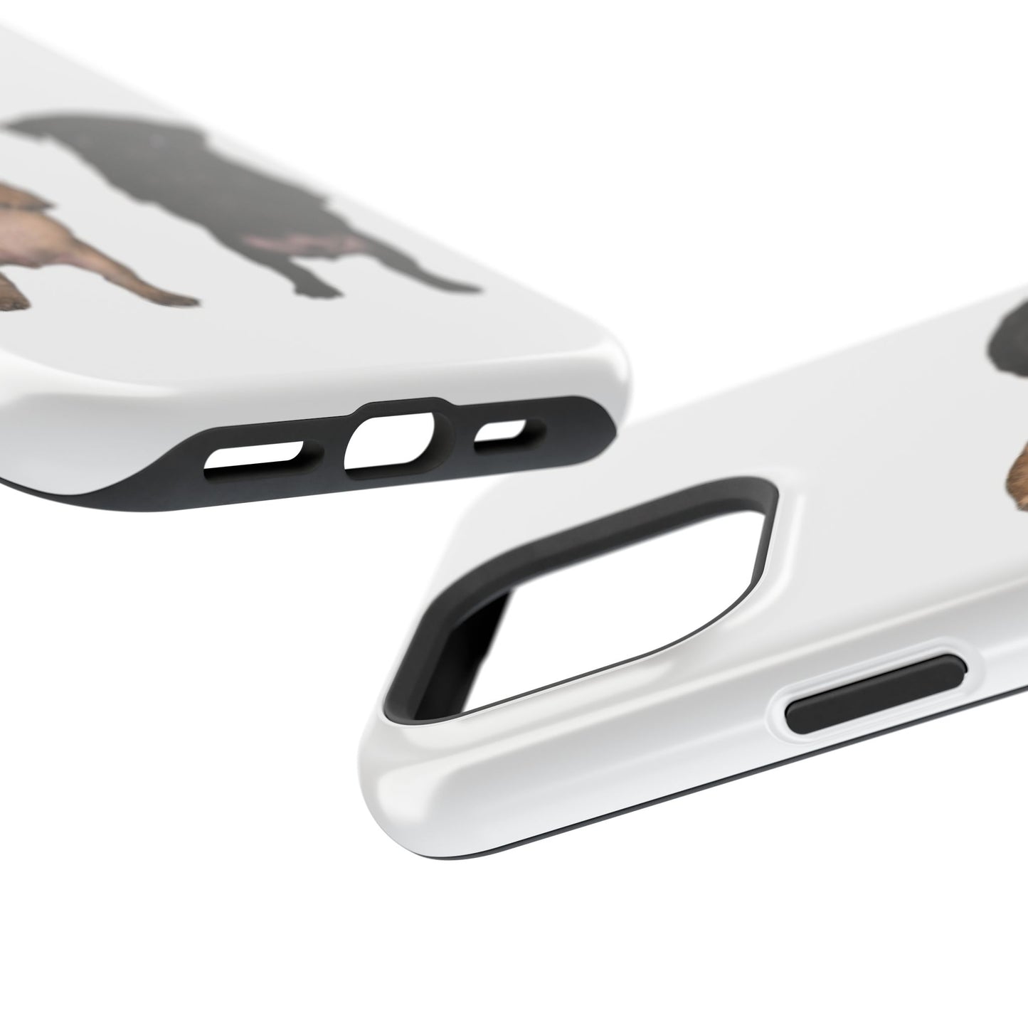 Pug Duo Magnetic Impact-Resistant Phone Case