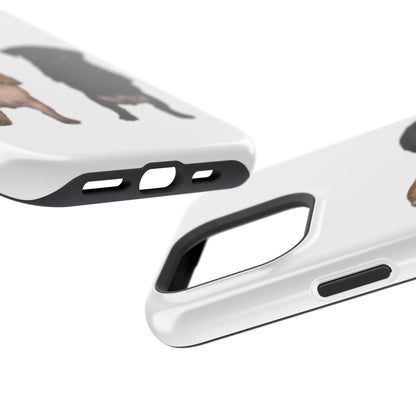 Pug Duo Magnetic Impact-Resistant Phone Case