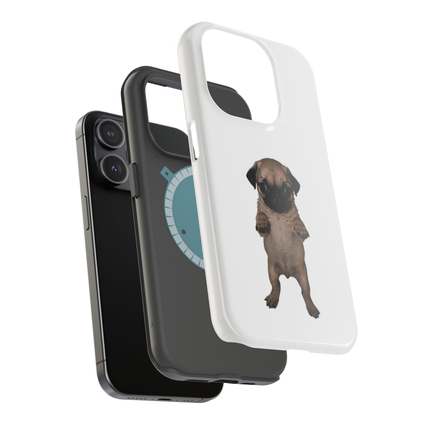 Pug Puppy Magnetic Impact-Resistant Phone Case