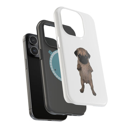 Pug Puppy Magnetic Impact-Resistant Phone Case